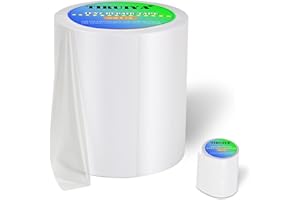 Tiruiya Ruban de réparation pour bâche de protection - Ruban de réparation en PVC PE pour bâche de protection, bâche en tissu, bâche de bateau, tapis de camping et d'extérieur, tapis de tente, bâche