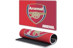 Head Case Designs Officially Licensed Arsenal FC Full Color Crest Logo & Patterns Gaming Office Desk PC Keyboard Mouse Mat Pad 9.84 x 11.81 x 0.12 inches (250 x 300 mm) - S