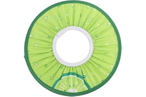 Fdit Tissu Imperméable pour Bébé Shampooing Cap Élastique Bébé Enfants Enfants Cheveux Protéger Douche De Bain Protection Chapeau(34.00 * 15.00 * 10.00cm-Vert)