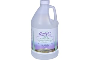 George's Aloe Vera, 100% Aloe Vera, Half Gallon, (64 fl oz) (1.892 L)