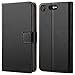 Price comparison product image HOOMIL Sony Xperia XZ1 Compact Case Premium PU-Leather Case for Sony Xperia XZ1 Compact Phone Cover (Black)