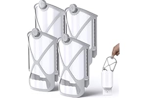 ZEVO 4 Pack Flying Insect Trap Refill Kit No Equipment-Compatible with M364 Suitable for Kitchens, Bathrooms, Garages, and Living Spaces, Among Other Places