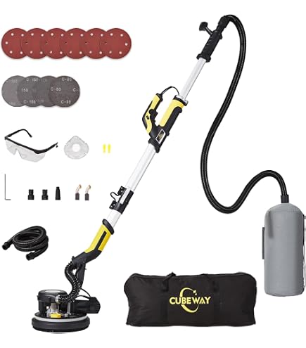 Ponceuse Vortex Pour Cloison Sèche - Goldblatt - Grande Tête Rotative - 22,9cm