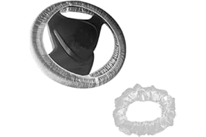 MISSMISQ 100 Stück Einweg Lenkradbezug Staubdicht Und Wasserdicht Schutz Für Das Lenkrad Lenkradschutz Auto Lenkradschutz Lenkradschoner Kunststoff Lenkradabdeckung Für Autos