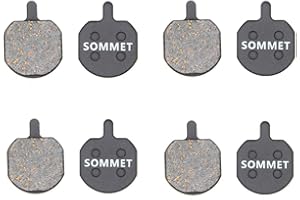 SOMMET 4 Pares Pastillas Freno Disco Semi-metálico para Hayes Sole MX2 MX3 MX4 MX5 CX5 CX Pro CX Expert CX Comp