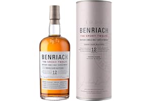 BenRiach The Smoky Twelve Single Malt Scotch Whisky - 700 Ml