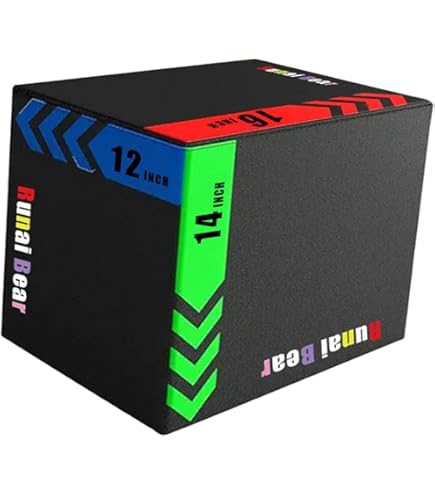 Body Revolution Plyo Box –Box Jump 3 En 1 En Mousse Souple