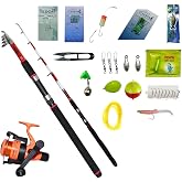 270 Cm Reed Machine Starter Fishing Rod Set Full Set Fishing Rod Set