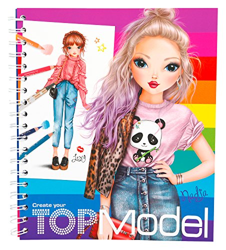 Depesche, Libro da colorare, Create Your Top Model, 5028 [Lingua Italiana Non Garantita]