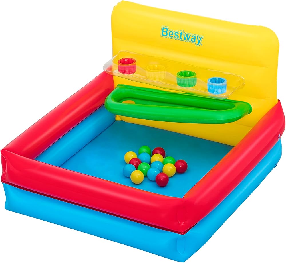 Bestway Sort 'n Play 15 Oyun Topu ile Top Çukuru Seti