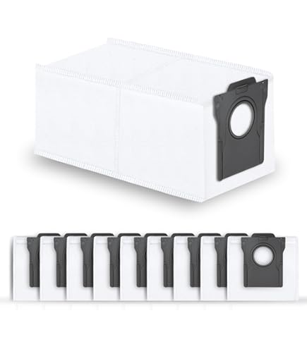 Aqua10 Ultra Kit D'accessoires De Rechange Compatible Avec Aspirateur Robot Dreame Aqua10 Ultra Roller, 1 Brosse Principale, 2 Serpillères à Roulettes, 2 Filtres HEPA, 4 Brosses Latérales, 3 Sacs à