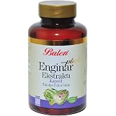 Balen Enginar Plus Enginar Kaps&uuml;lleri Sindirim Desteği İ&ccedil;in 100 Adet