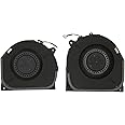 Bewinner CPU Cooling Fan GPU, Replacement CPU/GPU Cooling Fan for Lenovo Legion y7000 y530 y530 15ich y530 15ich 1060, 4pin Connector Material Fast Cooling Laptop Cooling Fan(CPU and GPU