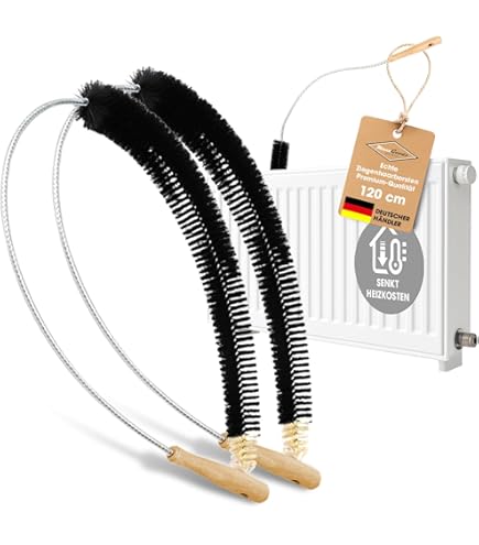 ARMO® 2 Pack Radiator Brush Long Radiator Brush Heavy Duty