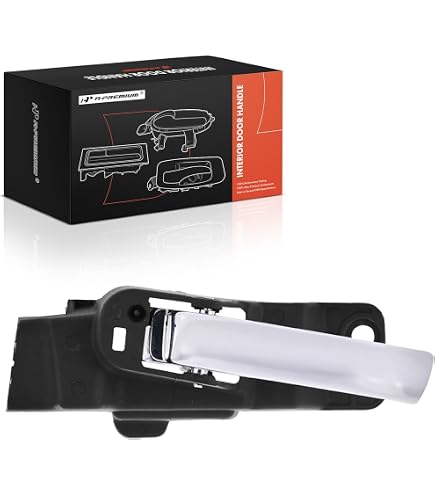 AM Autoparts Front Left Interior Door Handle – Chrome – Fits Chrysler, Dodge, Ram (2008-2019) – 10 Year Warranty