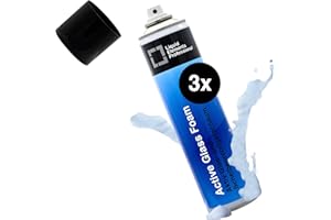 ‎LIQUID ELEMENTS Liquid Elements – 3x 400ml Active Glass Foam Glas- und Scheibenreinigungsschaum – Auto Glasreiniger gegen Insekten, Schlieren & Straßenschmutz – schonend zu Lack, Gummi & Kunststoff – Made in Germany