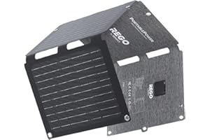 Renogy Pannelli solari, E.Flex 30 W, portatile per pannello solare pieghevole, ricarica rapida per iPhone, iPad, laptop, power bank, con porte USB-C/USB-A/DC, dispositivo leggero IP67 per campeggio