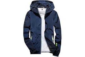 Susenstone Manteau Homme Hiver Grande Taille Chuad Veste A Capuche Outdoor De Sport Manche Longues Pas Cher A La Mode Fermeture éClair RéFléChissante Hoodies