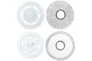 S YTALAND Ytaland - Juego de 2 almohadillas de repuesto para Ecovacs Deebot T30 Pro Omni/T30 Omni/T30S/T30S Combo Robot Aspirador, accesorios de aspiradora, almohadilla lavable