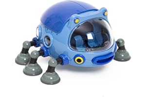 Cobalt Light Terra GUP 1 compatible con octonautas juguetes, Barco de rescate de metal Octopod Castle Barnacles Kwazii Shellington Tweak Dashi Peso Regalos de cumpleaños para niños