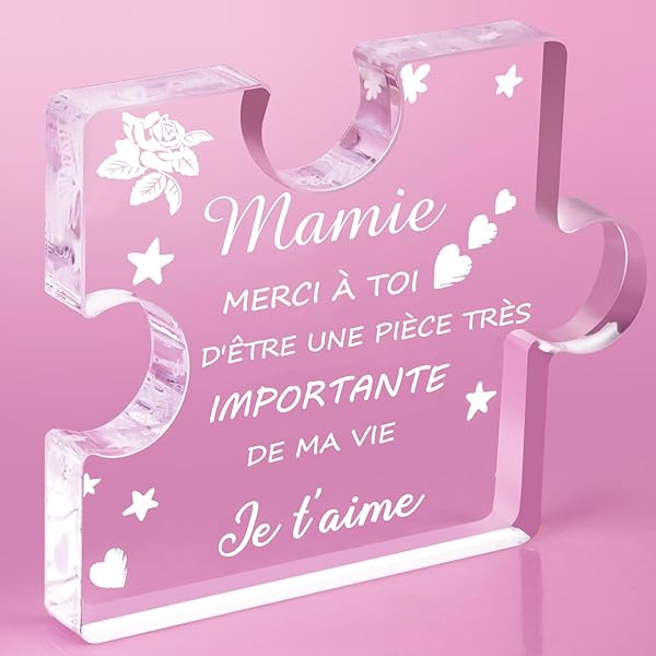 Poèmes Pour Les Papy Poème Pour Papy Gravé Sur Plexi - Cadeau Fête Des Grands-Pères (10.6x15.3cm) Cadeau De Noel Mamy