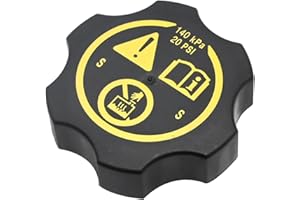 Ollanoos 13502353 Car Engine Radiator Coolant Expansion Tank Cap Replacement for Vauxhall Corsa D Corsa E Astra J Astra K Insignia A B Mokka Replacement for Opel Corsa D Adam 13598760 1305248