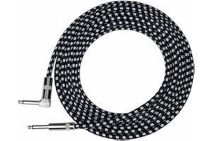 Rayzm kable do instrumentu muzycznego, czarny kabel do gitary