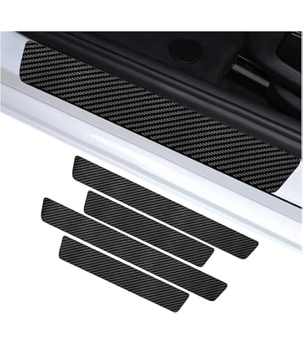 Protection Seuil De Porte Pour Ford Transit/Tourneo Custom 2023-2025 - 4 Pièces Antidérapantes