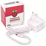 Raspberry Pi - offizielles Netzteil für Raspberry Pi 4 Model B, USB-C, 5.1V, 3A weiß