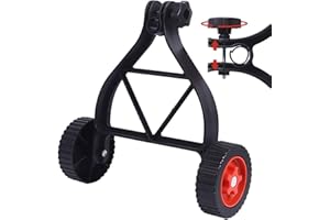 SSLLH Ruote di Supporto per decespugliatore, Supporto per decespugliatore, Accessori ausiliari per Tosaerba con Ruote dritte per decespugliatori