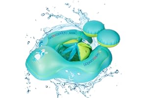 ‎BKPAWEERO Bkpaweero Schwimmring Baby,Anti-Umkippen Aufblasbare Baby Schwimmreifen Schwimmhilfe Swimtrainer Schwimmtrainer Kinder Kleinkind Schwimmsitz Float