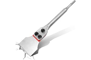 PHMNZIP Dłuto SDS Max Dłuto do płytek 300 mm x 75 mm Dłuto SDS Plus Szerokie dłuto szpatułkowe Dłuto płaskie do usuwania kleju do podłóg Płytki PCV Farba linoleum Klej do płytek dywanowych