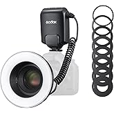 Godox ML150II Macro Ring Flash on Camera Ring Flash Light GN12 CCT 5800K±200K for Fuji, for Canon, for Nikon, for Sony, for O