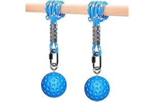 SELEWARE Non-Slip Rock Climbing Holds Pull Up Power Ball for Strength Training Attachment, Neutral Grip Pull Up Handles for Chin Up Bar, Kettlebell, Barbell Home Gym Workout