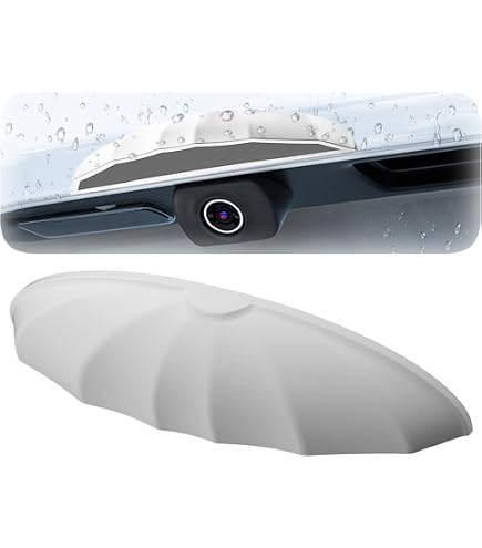 Couvercle Protecteur Pour Caméra De Recul - Anti-pluie, Anti-buée, Universel, Facile à Installer Sans Outil - 6