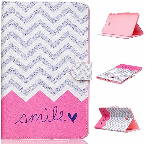 HotsaleUK Case for Samsung Galaxy Tab E 9.6-Inch SM - T560 / SM- T561 , Cover for Samsung Galaxy Tab E 9.6-Inch SM - T560 / SM- T561 , Case With Stand for Samsung Galaxy Tab E 9.6-Inch SM - T560 / SM- T561 , Paint All kinds of Cartoon Patterns With high-Quality PU Leather Slim Protective Case Cover With Stand Samsung Galaxy Tab E 9.6-Inch SM - T560 / SM- T561(2)