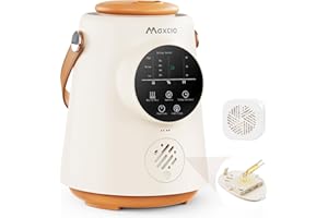 Maxcio 2.5L Humidifiers for Bedroom Baby Room with Big Touch Screen, 25H Cool Mist Humidifier with Carrying Handle, Auto-Off, Quiet 28db, Essential Oil Diffuser, Night Light for Plants, Nursery