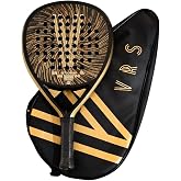VIRUS Storm | 3K Carbon Padel Racket | Control and Power | Intermediate-Advanced Level | Extended Sweet Spot | Thermal Case