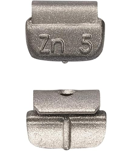 100 Masses D'équilibrage Acier 20g STIX - Pour Jantes Acier, Revêtement Polymère, Clip Solide
