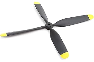 E-flite Propeller 4 Blade 10.5 x 8 P-51D 1.2m- EFLP105084BL Propellers Electric Plane