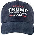 MAGA Hats Trump 2024 Make America Great Again 45-47 Trump Gifts - Adjustable - Strong Brim - Comfortable