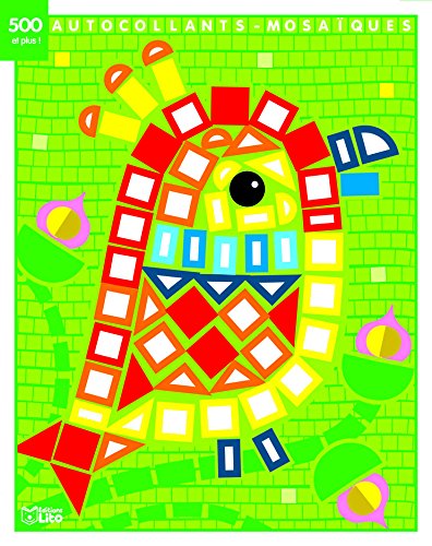 Mes petits tableaux en autocollants mosaïques brillants - le perroquet - de 3 à 5 ans Mes petits tableaux en autocollants mosaïques brillants - le perroquet - de 3 à 5 ans