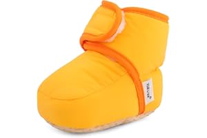 LACOFIA Baby Boys Girls Anti-Slip Soft Sole Winter Warm Slipper Boots Infant Crib Shoes