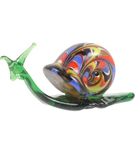 Figurine De Crabe En Verre Soufflé Main - Sculpture Miniature Côtière En Cristal, Ornement Animal Marin Pour Décoration Intérieure Unique