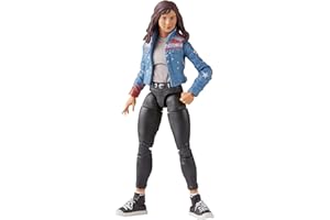 Marvel Hasbro Legends Series Doctor Strange in The Multiverse of Madness, Figurine America Chavez MCU de 15 cm, 2 Accessoires, pièce Build-A-Figure Multicolore F0371