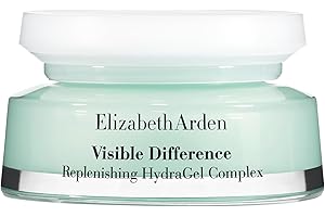 Elizabeth Arden Visible Difference, Gel Facial Hidratante, con Ácido Hialurónico y Vitamina E, para una Hidratación Intensa, Suaviza y Aporta Uniformidad a la Piel, Textura Ligera 75 ml