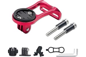 WAILICOP Portabiciclette - Tachimetro Illuminazione Torcia Action Camera Compatibile con Garmin Cateye Bryton E Altri Computer da Bici Accessori per Manubrio Bici