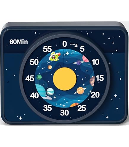 Minuteur De Cuisine 60 Minutes Besshepplo - Affichage Visuel Large, Alarme Réglable, Support Magnétique Et Pliable - 7