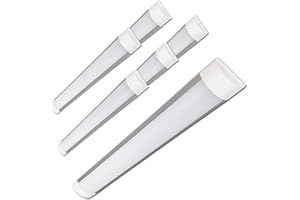 LED ATOMANT Pack 6x Pantalla Luminaria LED integrado, 120cm 40W, CCT (Selector de Color Blanco Calido, Neutro y Frio), 4000 lumenes