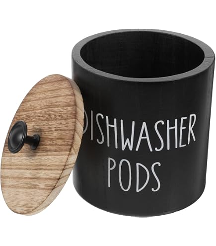 LALAFINA Boîte de rangement en métal pour poudre à lessive avec anse - Organiseur portable pour poudre à lessive et détergent liquide - Pour mettre de l'ordre dans la buanderie